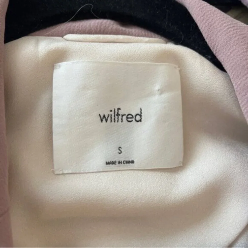 Aritzia Wilfred Cherrell Blazer Chasm Pink Taupe - Picture 6 of 8